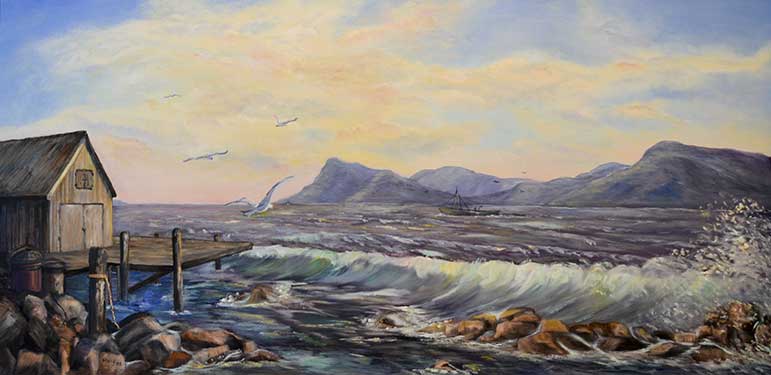 18" x 36"    oil on canvas    $648