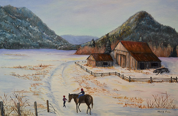16" x 20"    oil on canvas    $320